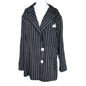 Vintage Melissa Robyn size large pin striped blazer